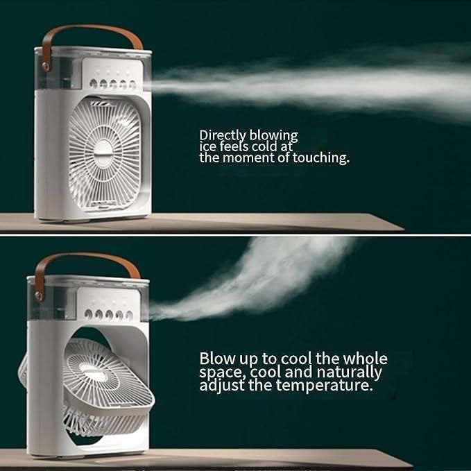 Portable USB Air Conditioner & Humidifier Fan